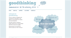 Desktop Screenshot of goodthinkingcommunications.net